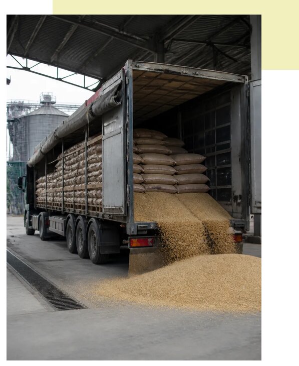 Перевозка гороха автотранспортом в Баксан по цене от 5405 р. | Агросервис-Бкс
